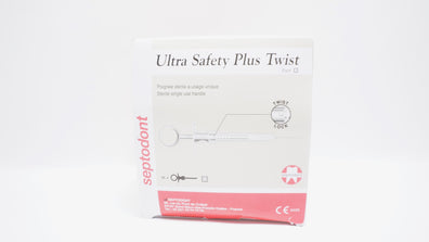 Septodont 346S Ultra Safety Plus Twist,Part B - Box of 50